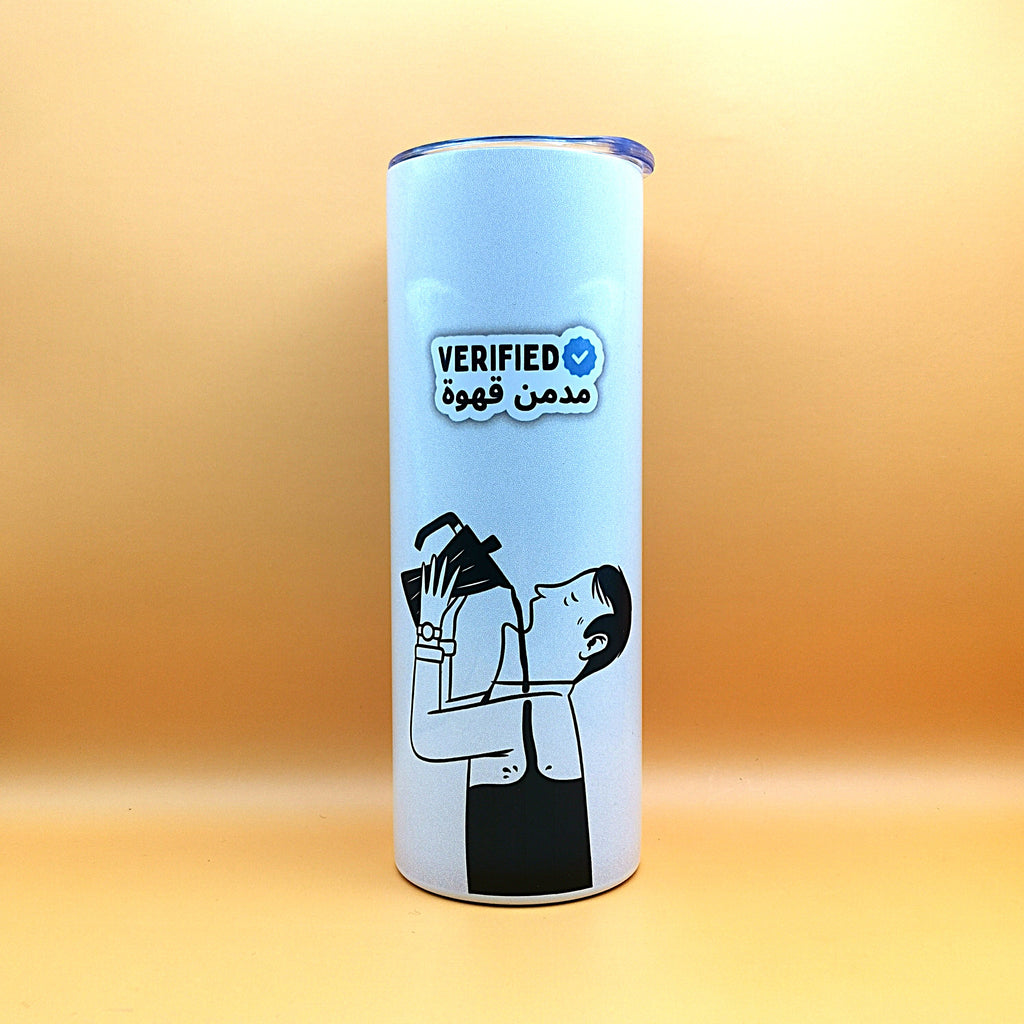 تمبلر مدمن القهوة