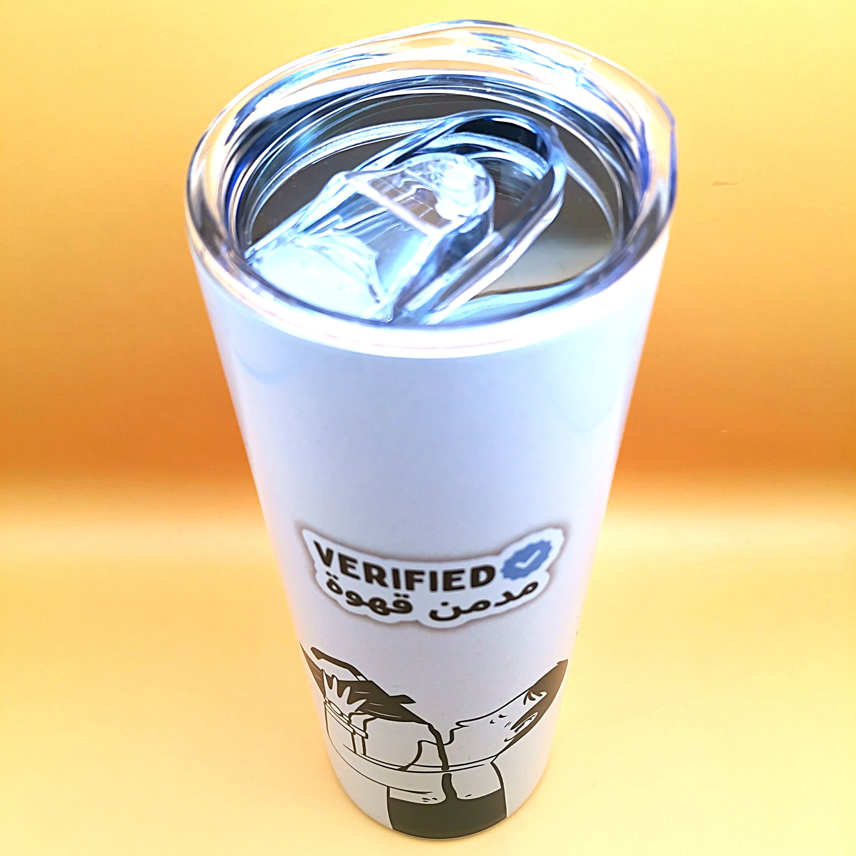 تمبلر مدمن القهوة